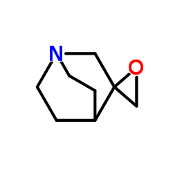 Spiro[4-azabicyclo[2.2.2]octane-2,2'-oxirane] Structure