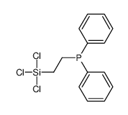 diphenyl(2-trichlorosilylethyl)phosphane结构式