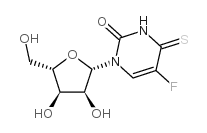 5-FLUORO-4-THIOXO-1-(β-L-RIBOFURANOSYL)URACIL结构式