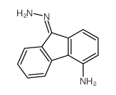 9H-Fluoren-9-one,4-amino-, hydrazone structure
