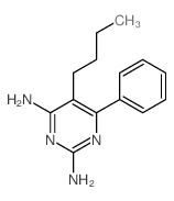 2,4-Pyrimidinediamine,5-butyl-6-phenyl- picture