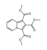 1,2,3-Indolizintricarbonsaeure-trimethylester结构式