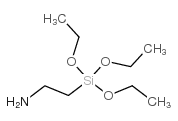 2-(三乙氧基甲硅烷基)-乙胺结构式