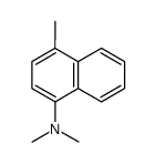 1-dimethylamino-4-methylnaphthalene Structure
