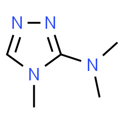 4H-1,2,4-Triazol-3-amine,N,N,4-trimethyl-(9CI)结构式