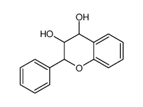 2-phenyl-3,4-dihydro-2H-chromene-3,4-diol结构式