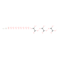 CERIUM(III) OXALATE NONAHYDRATE结构式