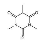 1,3,5-trimethyl-2-sulfanylidene-1,3-diazinane-4,6-dione Structure