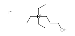 N,N,N-triethylhomocholine Structure