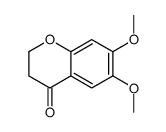 6,7-dimethoxy-2,3-dihydrochromen-4-one Structure