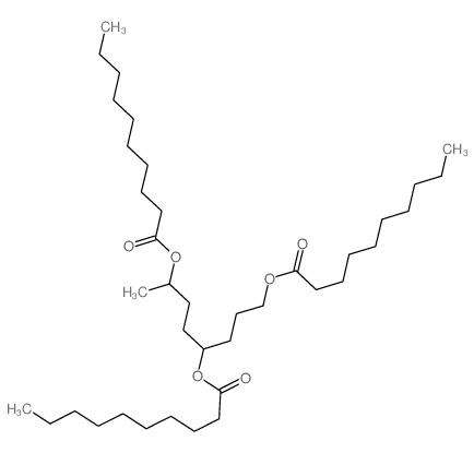 Decanoic acid,1-methyl-1,4,7-heptanetriyl ester (9CI) picture