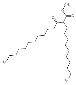 methyl 2-decyl-3-oxo-tetradecanoate structure