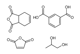 3a,4,7,7a-tetrahydro-2-benzofuran-1,3-dione,benzene-1,3-dicarboxylic acid,furan-2,5-dione,propane-1,2-diol picture