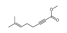methyl 7-methyloct-6-en-2-ynoate Structure