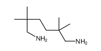 2,2,5,5-tetramethylhexane-1,6-diamine结构式