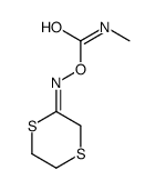 [(E)-1,4-dithian-2-ylideneamino] N-methylcarbamate Structure