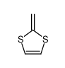 2-methylidene-1,3-dithiole结构式