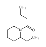 1-(2-ethyl-1-piperidyl)butan-1-one structure