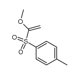1-methoxy-1-(4-methylphenylsulfonyl)ethylene Structure