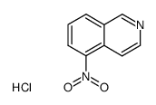 5-NITROISOQUINOLINE HCL结构式