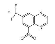 5-nitro-7-(trifluoromethyl)quinoxaline Structure