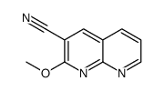 2-methoxy-1,8-naphthyridine-3-carbonitrile Structure