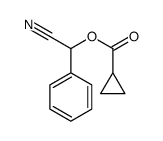 [cyano(phenyl)methyl] cyclopropanecarboxylate Structure