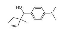 1-(4-Dimethylamino-phenyl)-2-ethyl-2-methyl-but-3-en-1-ol Structure