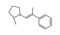 (2R)-2-methyl-1-(2-phenylprop-1-enyl)pyrrolidine Structure