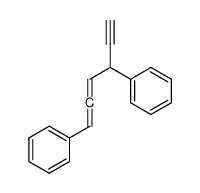 4-phenylhexa-1,2-dien-5-ynylbenzene结构式