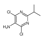 4,6-DICHLORO-2-(1-METHYLETHYL)-5-PYRIMIDINAMINE结构式