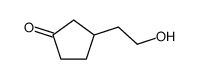3-(2-hydroxyethyl)cyclopentanone结构式