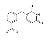 3-(3,5-dioxo-4,5-dihydro-3H-[1,2,4]triazin-2-ylmethyl)-benzoic acid methyl ester结构式
