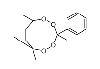 3,6,6,9,9-pentamethyl-3-phenyl-1,2,4,5-tetraoxonane Structure
