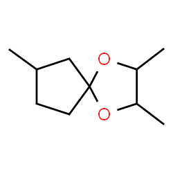 1,4-Dioxaspiro[4.4]nonane,2,3,7-trimethyl-(9CI) structure