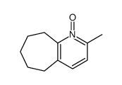 2-methyl-1-oxido-6,7,8,9-tetrahydro-5H-cyclohepta[b]pyridin-1-ium Structure