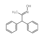 (NZ)-N-(1,1-diphenylpropan-2-ylidene)hydroxylamine Structure