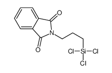 2-(3-trichlorosilylpropyl)isoindole-1,3-dione结构式