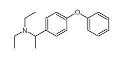 N,N-Diethyl-α-methyl-4-phenoxybenzylamine Structure