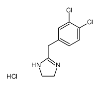 2-(3,4-dichlorophenylmethyl)-2-imidazoline结构式