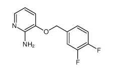 3-[(3,4-difluorophenyl)methoxy]pyridin-2-amine Structure