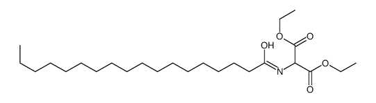 diethyl 2-(octadecanoylamino)propanedioate结构式