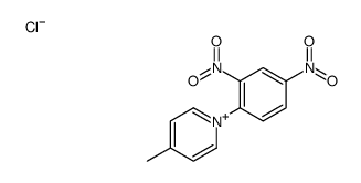 1-(2,4-dinitrophenyl)-4-methylpyridin-1-ium,chloride结构式