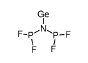 bis(difluorophosphino)germylamine Structure
