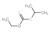 Carbonodithioic acid, O-ethyl S-(1-methylethyl) ester Structure
