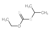 Carbonodithioic acid, O-ethyl S-(1-methylethyl) ester structure