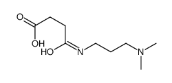 4-[3-(dimethylamino)propylamino]-4-oxobutanoic acid结构式