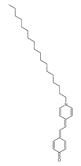 4-[2-(1-Octadecyl-1H-pyridin-4-ylidene)-ethylidene]-cyclohexa-2,5-dienone Structure