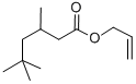 allyl isononylate Structure