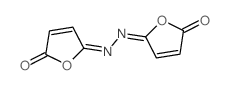 (5Z)-5-[(Z)-(5-oxo-2-furylidene)hydrazinylidene]furan-2-one结构式